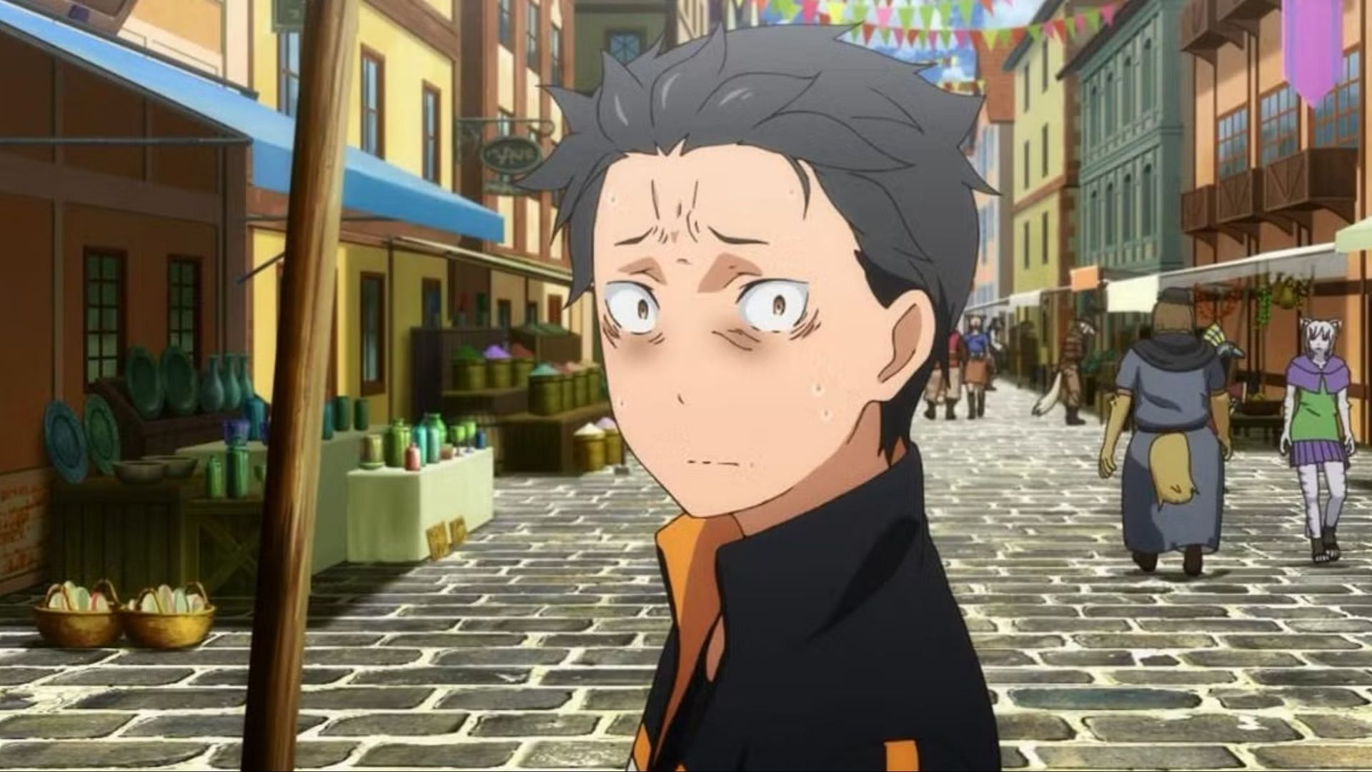 Subaru is one of the anime protagonists who didn't have to struggle for power (Image via White Fox)